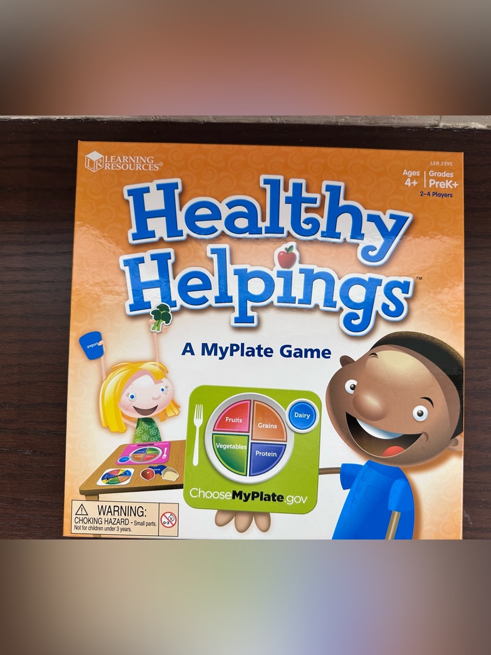 Learning Resources Healthy Helpings A Myplate Game